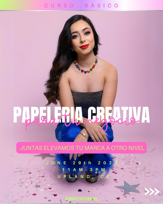 Curso Papeleria Creativa para tu negocio