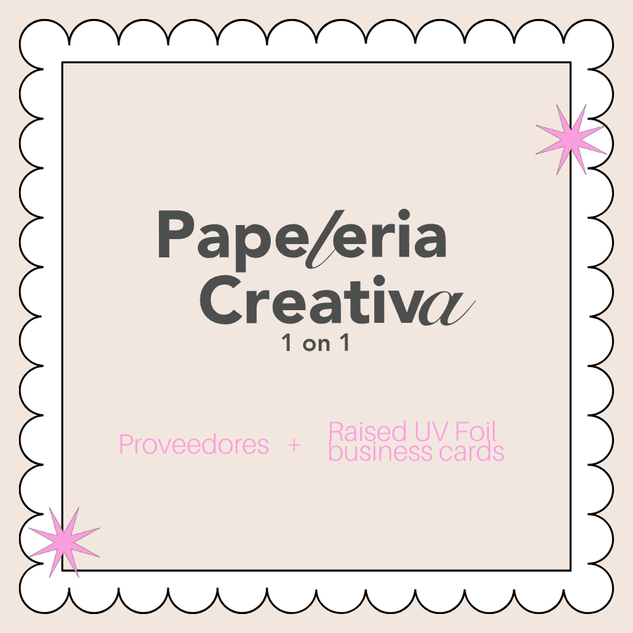 1-1 papelería creativa