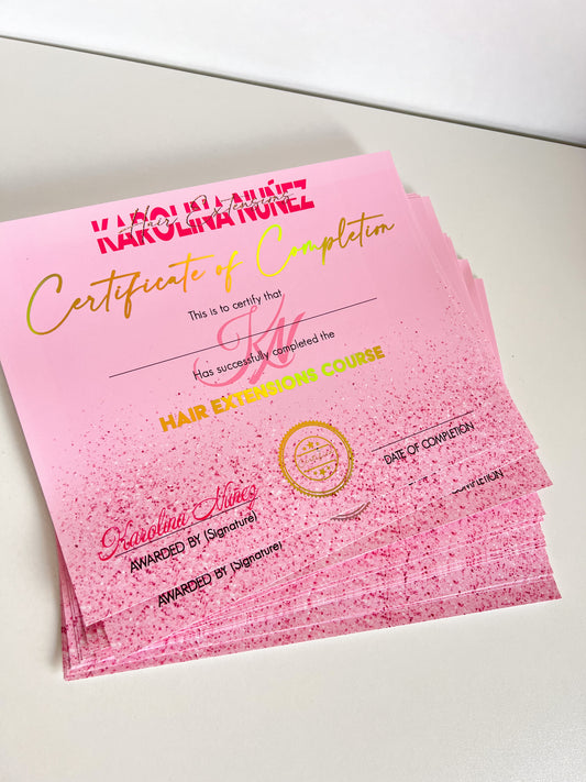 Personalized Certificates