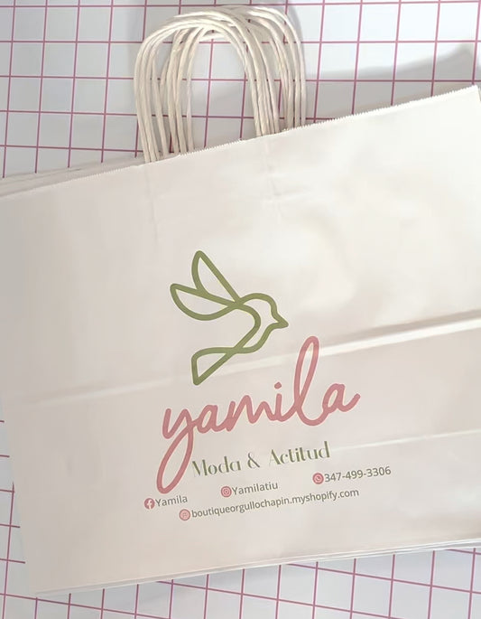 White Kraft Large Bag