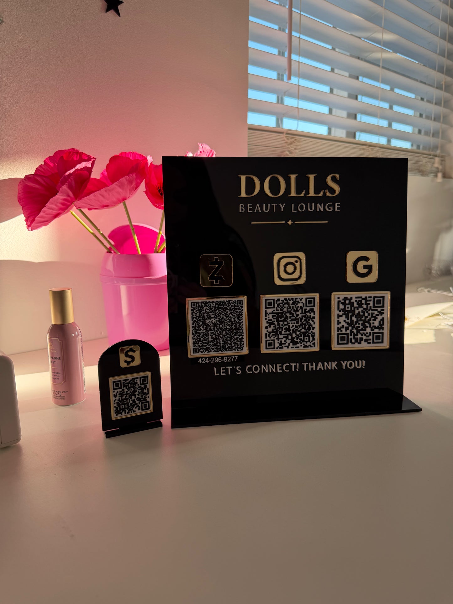 QR code stand