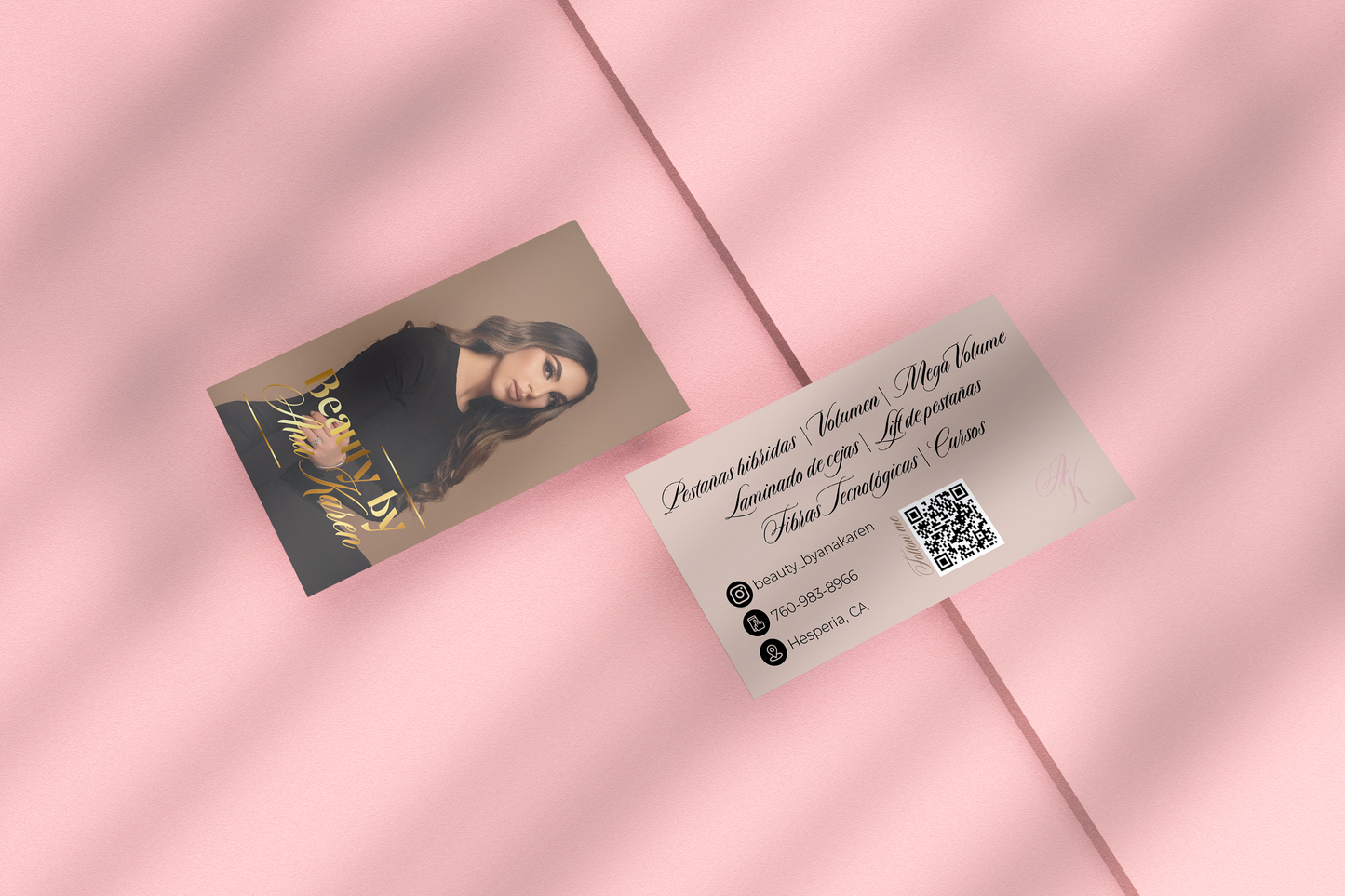 Business Cards includes design